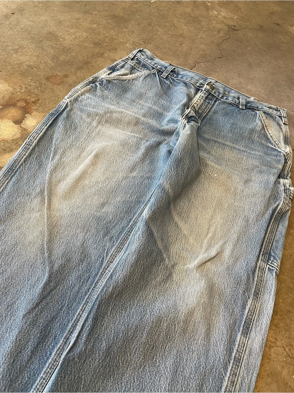 Vintage Carhartt B137 DST Carpenter Jeans